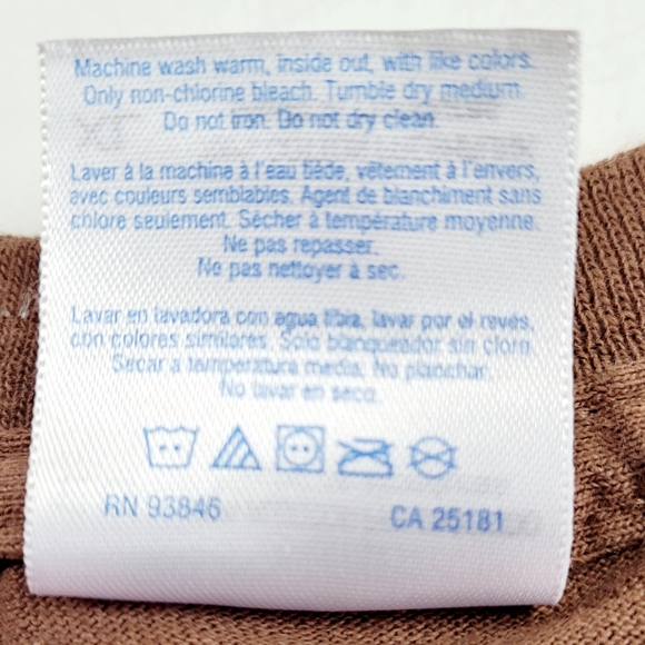 Gildan Reba McEntire Brown 100% Cotton Preshrunk T Shirt  XL - Picture 7 of 7